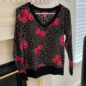 Betsey Johnson pajama top size small
